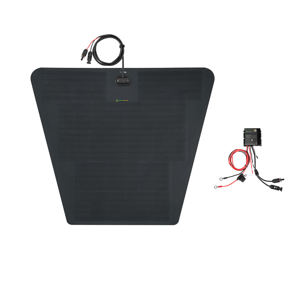 Toyota-Tundra-3rd-Gen-Lensun-95W-12V-Hood-Flexible-Solar-Panel-1