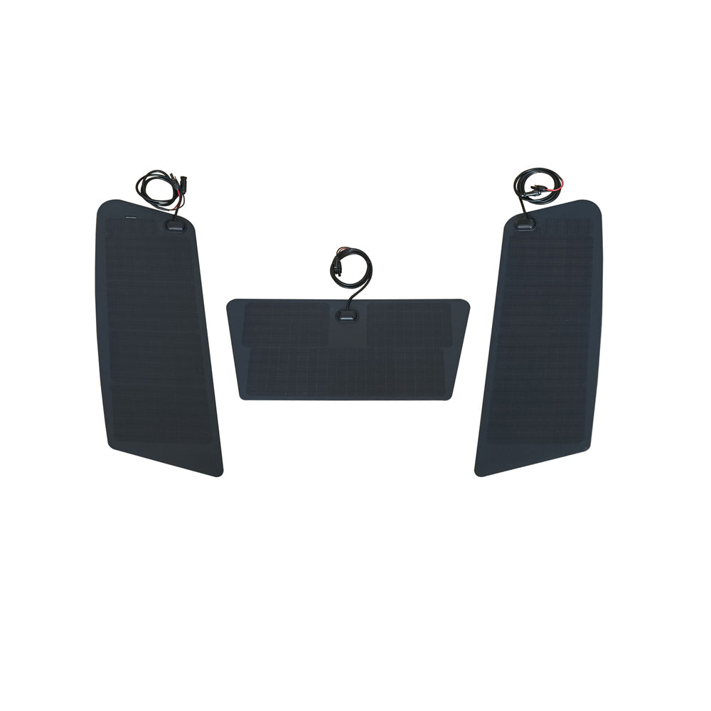 Toyota Tundra TRD Pro with Scoop 2nd Gen (2014-2021) Lensun 90W Hood Solar Panel