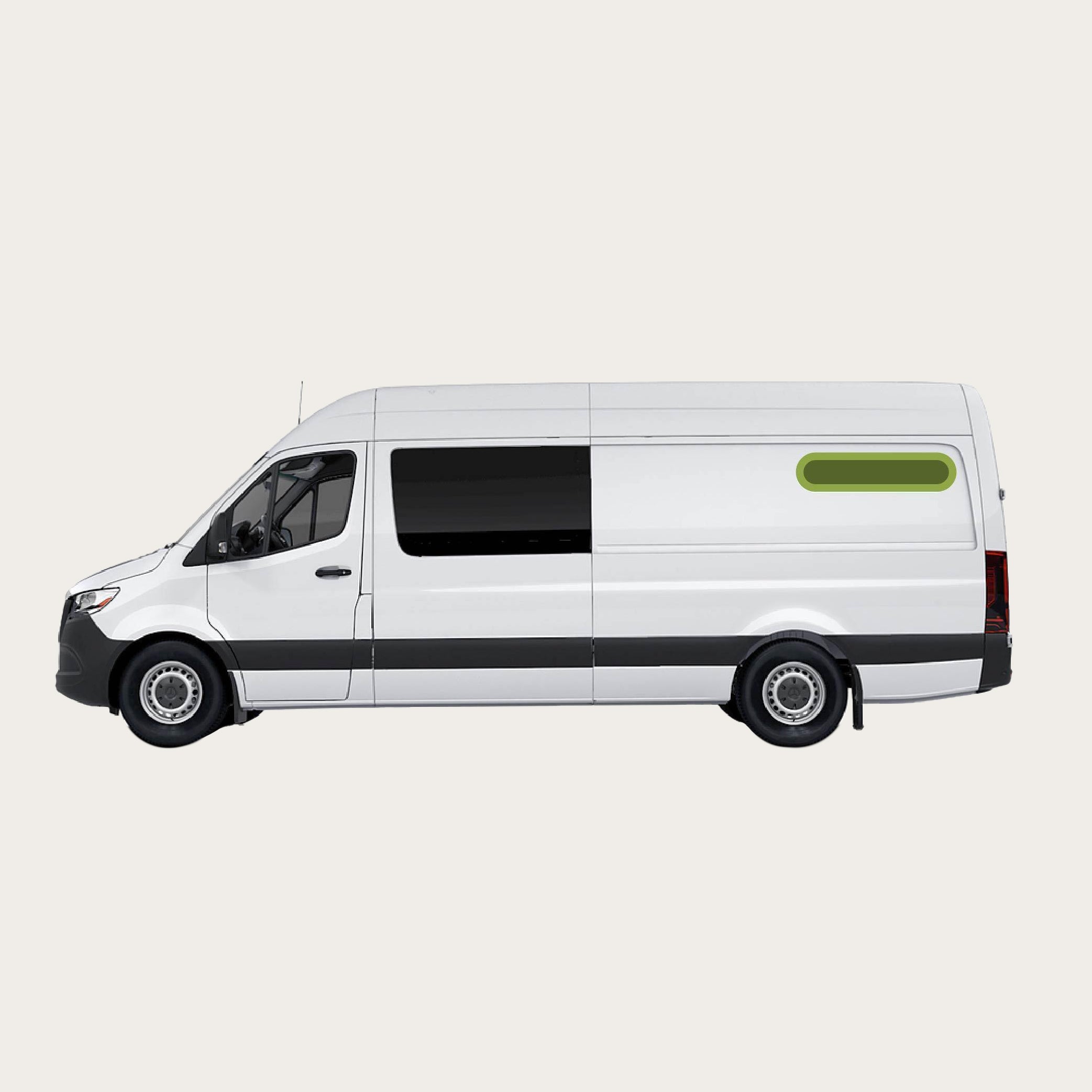 Sprinter Storyteller Half-Slider Bunk Window Shade – image 2