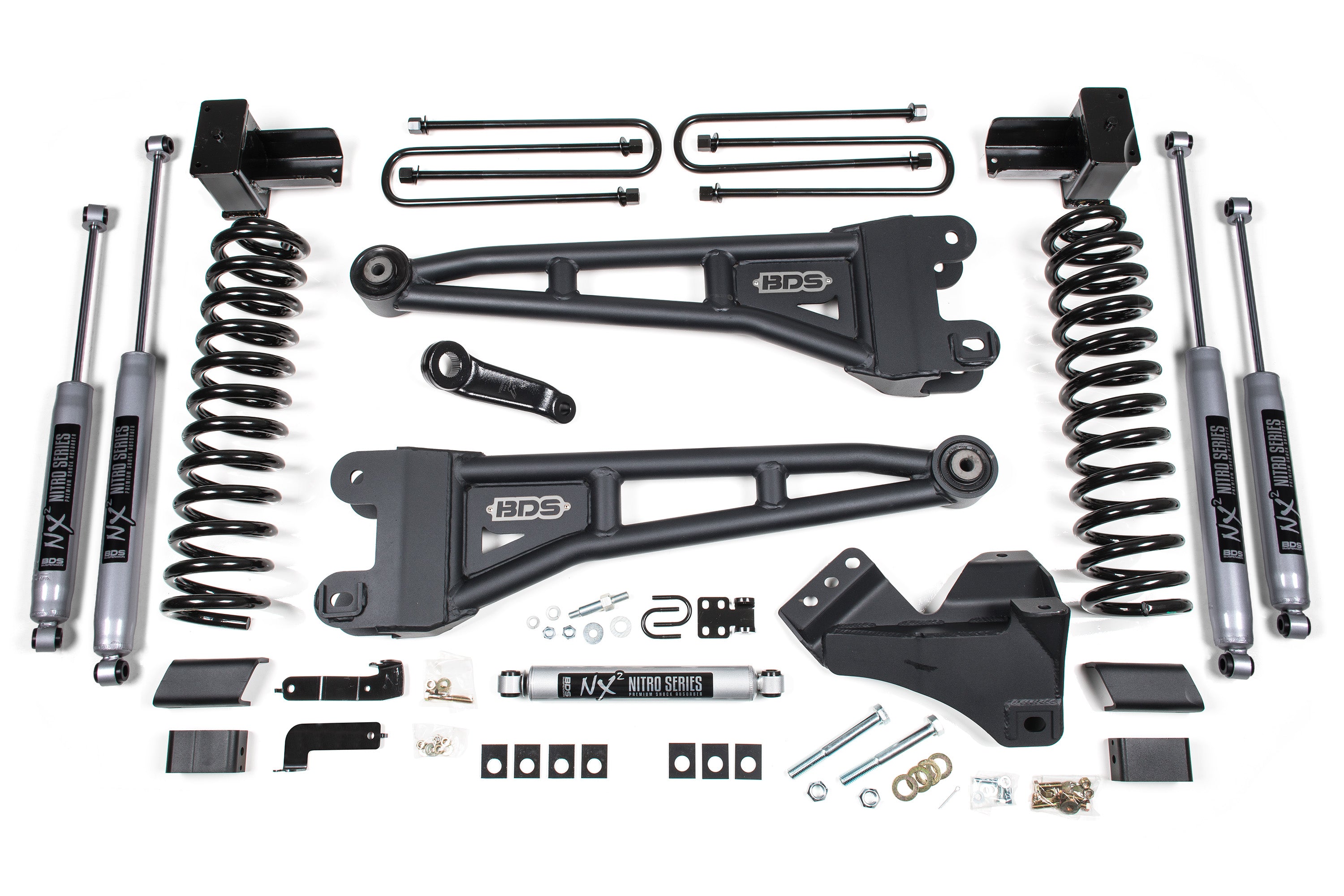 5 Inch Lift Kit w/ Radius Arm | Ford F250/F350 Super Duty (20-22) 4WD | Gas - NX2 Nitro Series