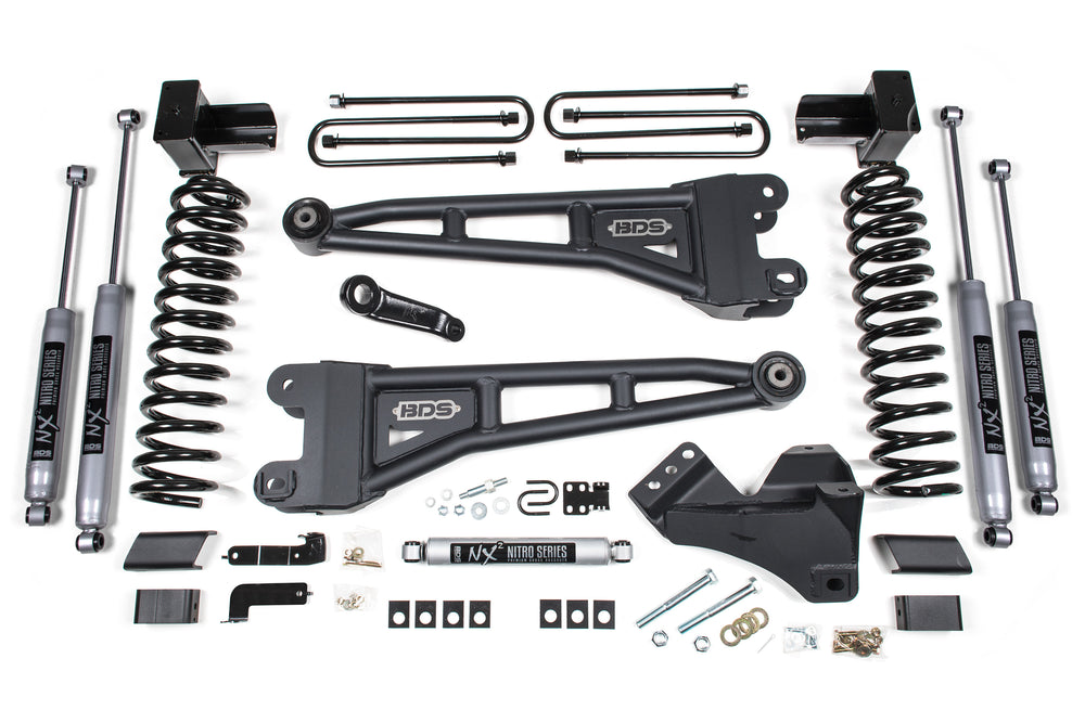 5 Inch Lift Kit w/ Radius Arm | Ford F250/F350 Super Duty (20-22) 4WD | Gas - NX2 Nitro Series