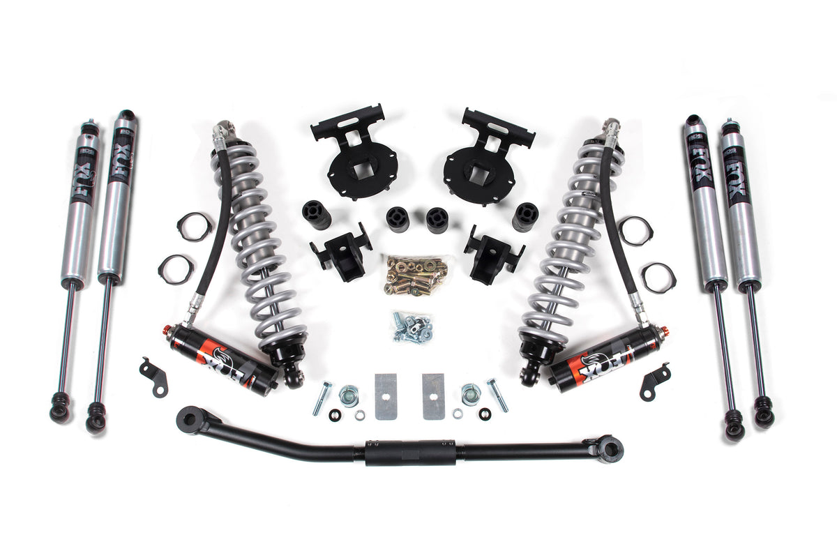 2.5 Inch Lift Kit | FOX 2.5 Performance Elite Coilover Conversion | Ford F250/F350 Super Duty (11-16) 4WD | Diesel - 5 Inch Block Kit