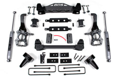 6 Inch Lift Kit | Ford F150 (2014) 2WD - 4 Inch Block Kit / FOX 2.0 Performance Series
