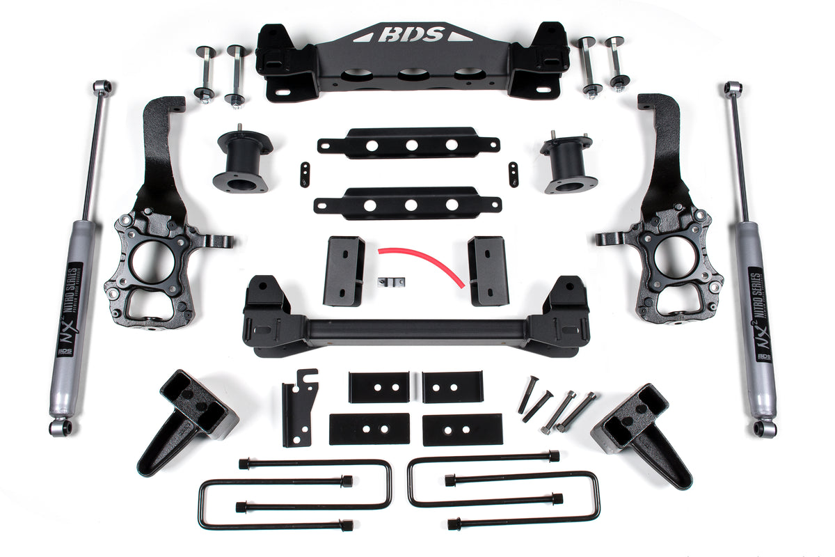 6 Inch Lift Kit | Ford F150 (15-20) 2WD - 5 Inch Block Kit / NX2 Nitro Series