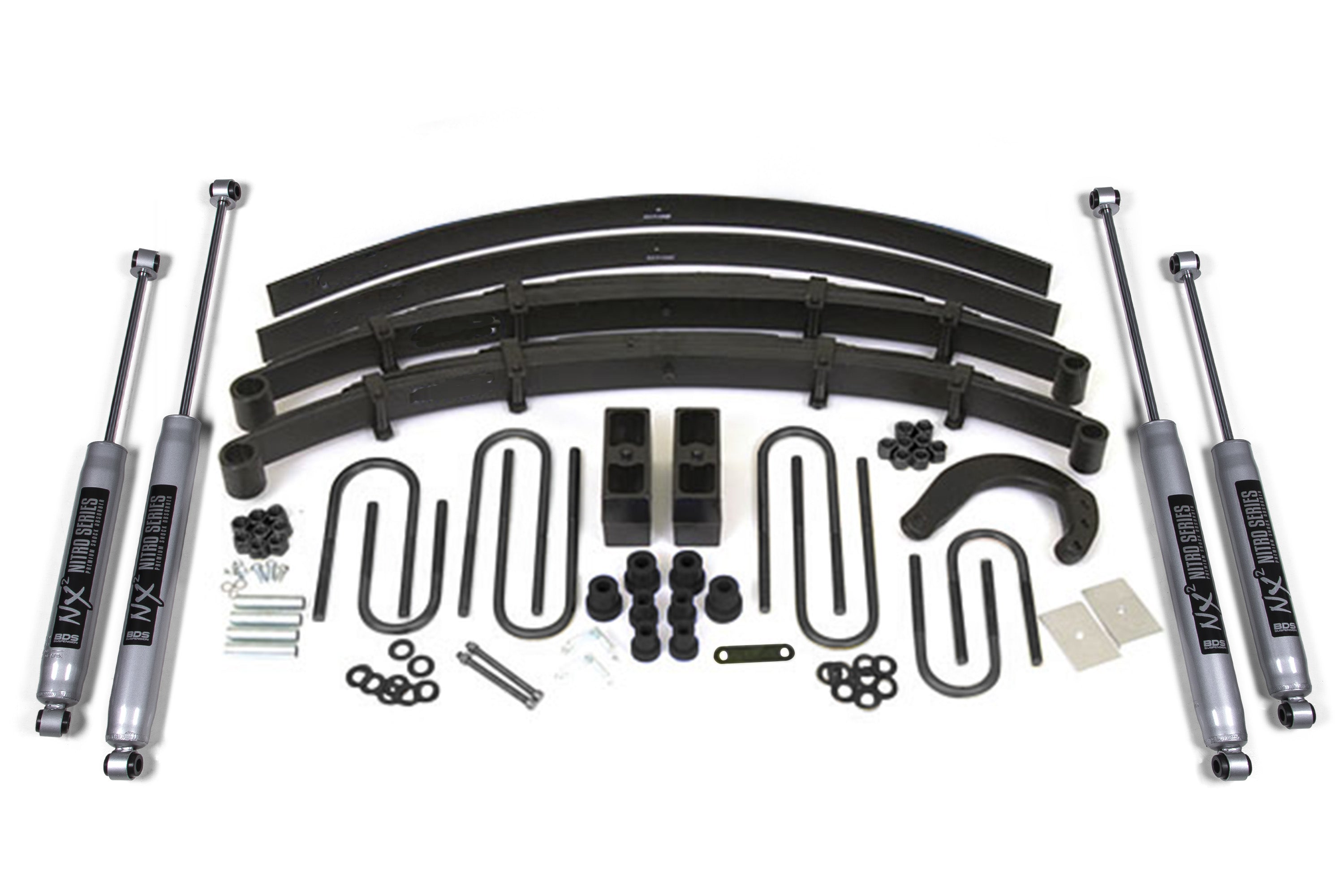 6 Inch Lift Kit | Chevy/GMC 3/4 Ton Truck/Suburban (73-76) 4WD - Leaf Springs / FOX 2.0 Performance Series