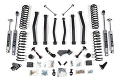 4.5 Inch Lift Kit | Jeep Wrangler JK (07-11) 4-Door - FOX 2.0 Performance Series / Fixed Links