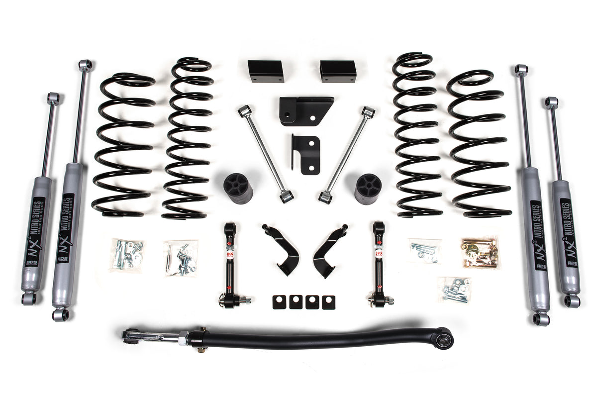 3 Inch Lift Kit | Jeep Wrangler JL (18-26) 4-Door - FOX 2.5 Performance Series