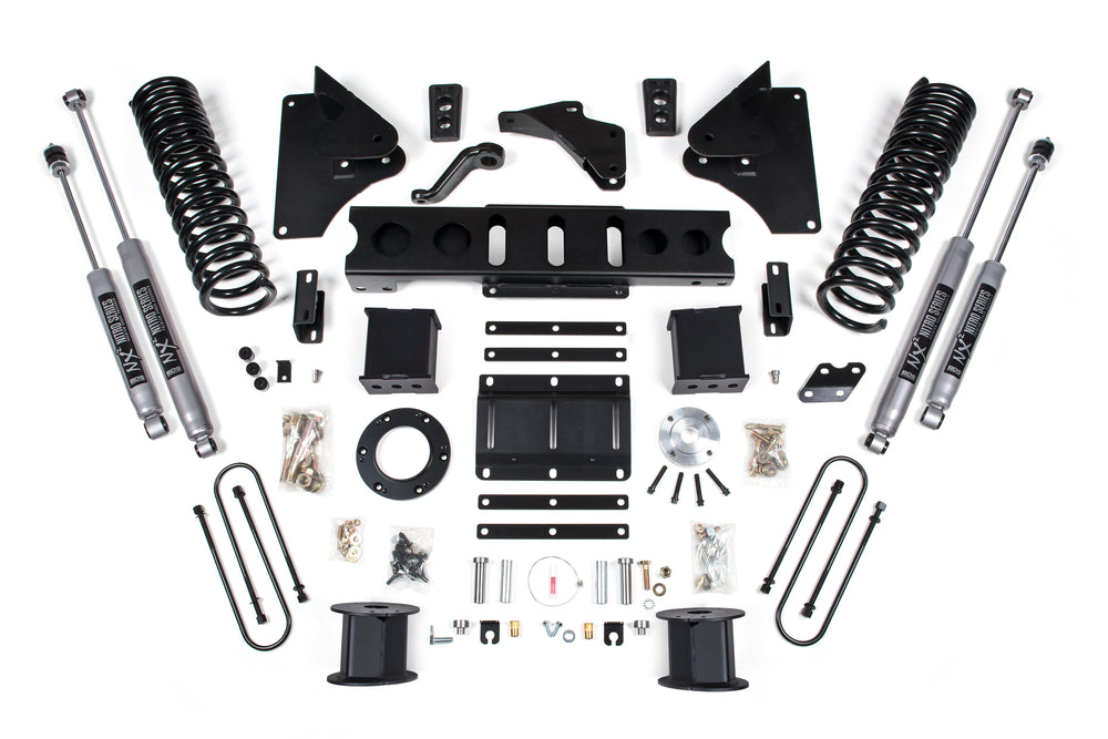 6 Inch Lift Kit | Ram 3500 w/ Rear Air Ride (13-18) 4WD | Diesel - 8 Bolt / FOX 2.0 Performance Series