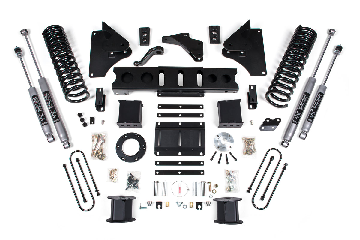 6 Inch Lift Kit | Ram 3500 w/ Rear Air Ride (13-18) 4WD | Diesel - 8 Bolt / FOX 2.0 Performance Series