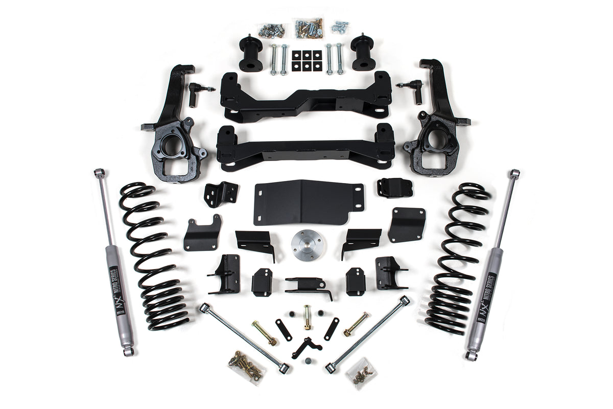 4 Inch Lift Kit | Ram 1500 (19-24) 4WD - FOX 2.0 Performance Series / Large Bore