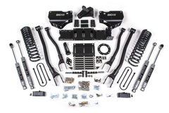 4 Inch Lift Kit w/ 4-Link | Ram 3500 (19-23) 4WD | Gas - Without Factory Rear Overload Leaf / NX2 Nitro Series