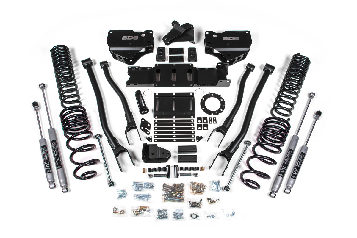 4 Inch Lift Kit w/ 4-Link | Ram 2500 (19-24) 4WD | Diesel - NX2 Nitro Series