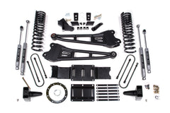 6 Inch Lift Kit w/ Radius Arm | Ram 3500 (19-24) 4WD | Diesel - With Factory Rear Overload Leaf / 8 Bolt / NX2 Nitro Series