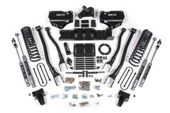 5.5 Inch Lift Kit w/ 4-Link | Ram 3500 (19-24) 4WD | Gas - Without Factory Rear Overload Leaf / FOX 2.0 Performance Series