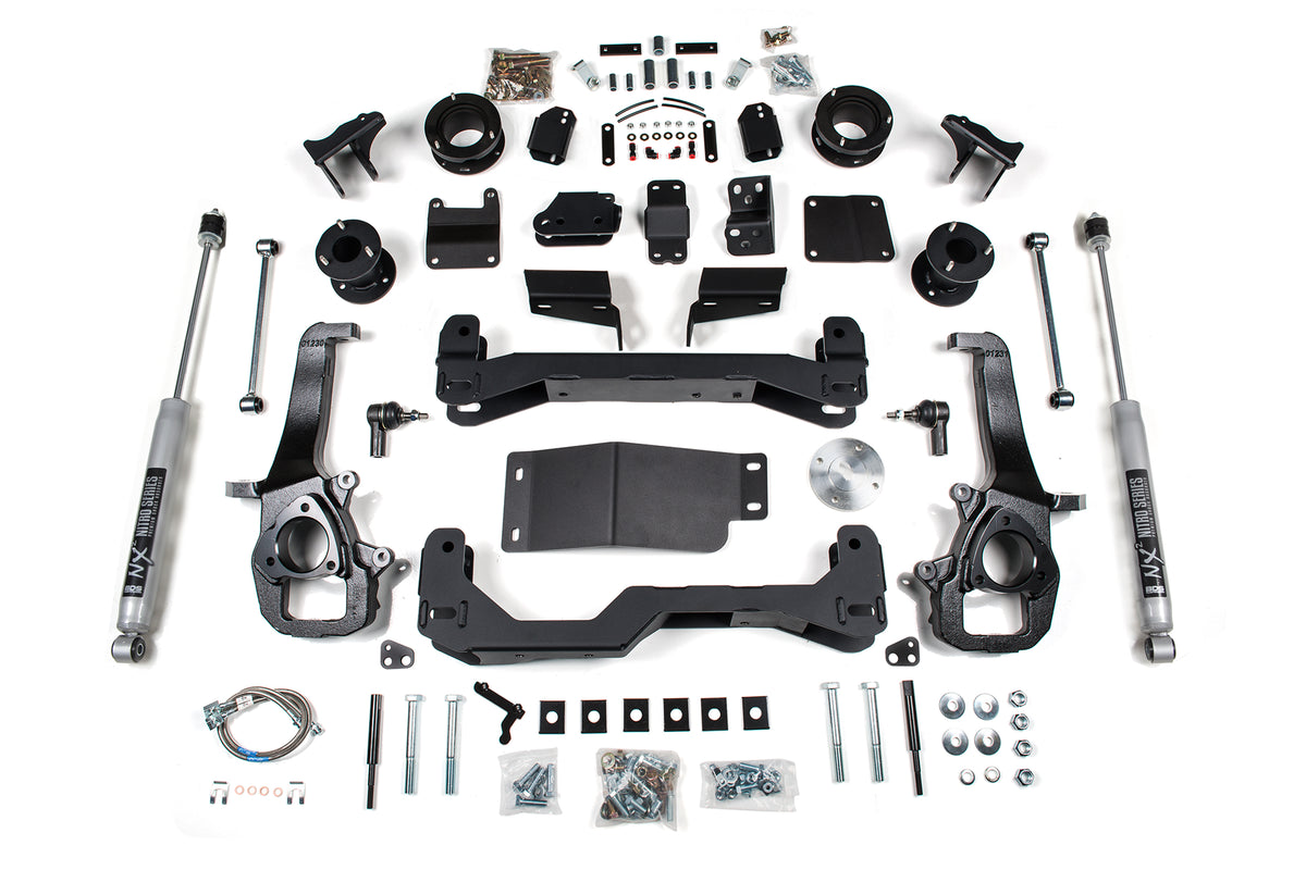 4 Inch Lift Kit | Ram 1500 w/ Air Ride (19-24) 4WD - NX2 Nitro Series / Standard