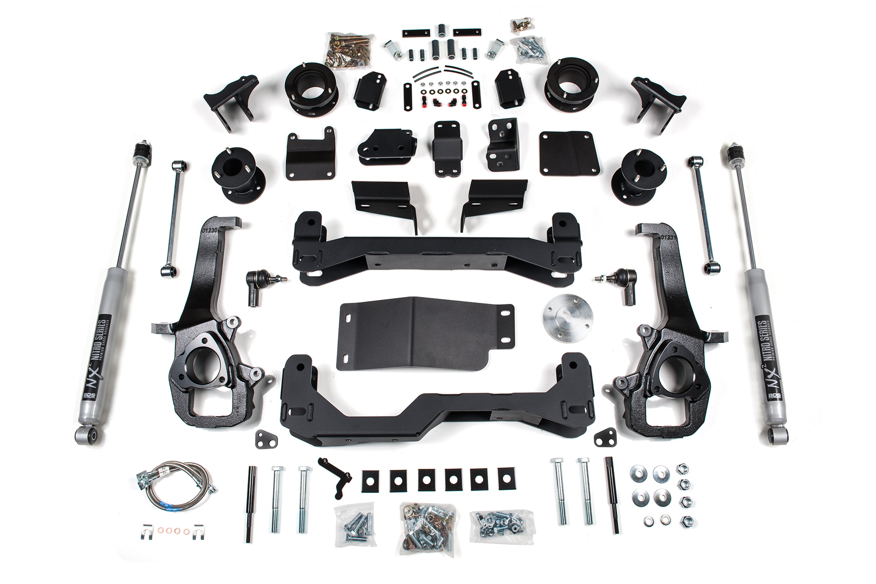 4 Inch Lift Kit | Ram 1500 w/ Air Ride (19-24) 4WD - FOX 2.0 Performance Series / Large Bore