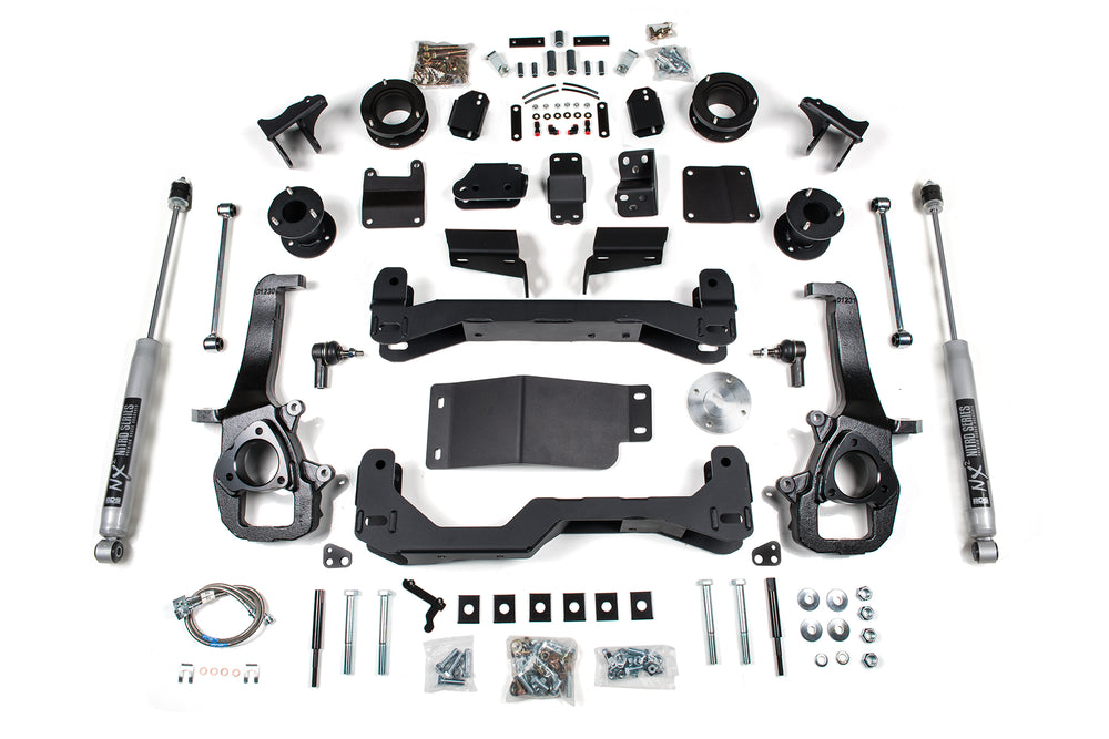 4 Inch Lift Kit | Ram 1500 w/ Air Ride (19-24) 4WD - FOX 2.0 Performance Series / Large Bore