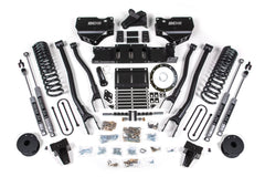 6 Inch Lift Kit w/ 4-Link | Ram 3500 w/ Rear Air Ride (19-24) 4WD | Diesel - 8 Bolt / FOX 2.0 Performance Series