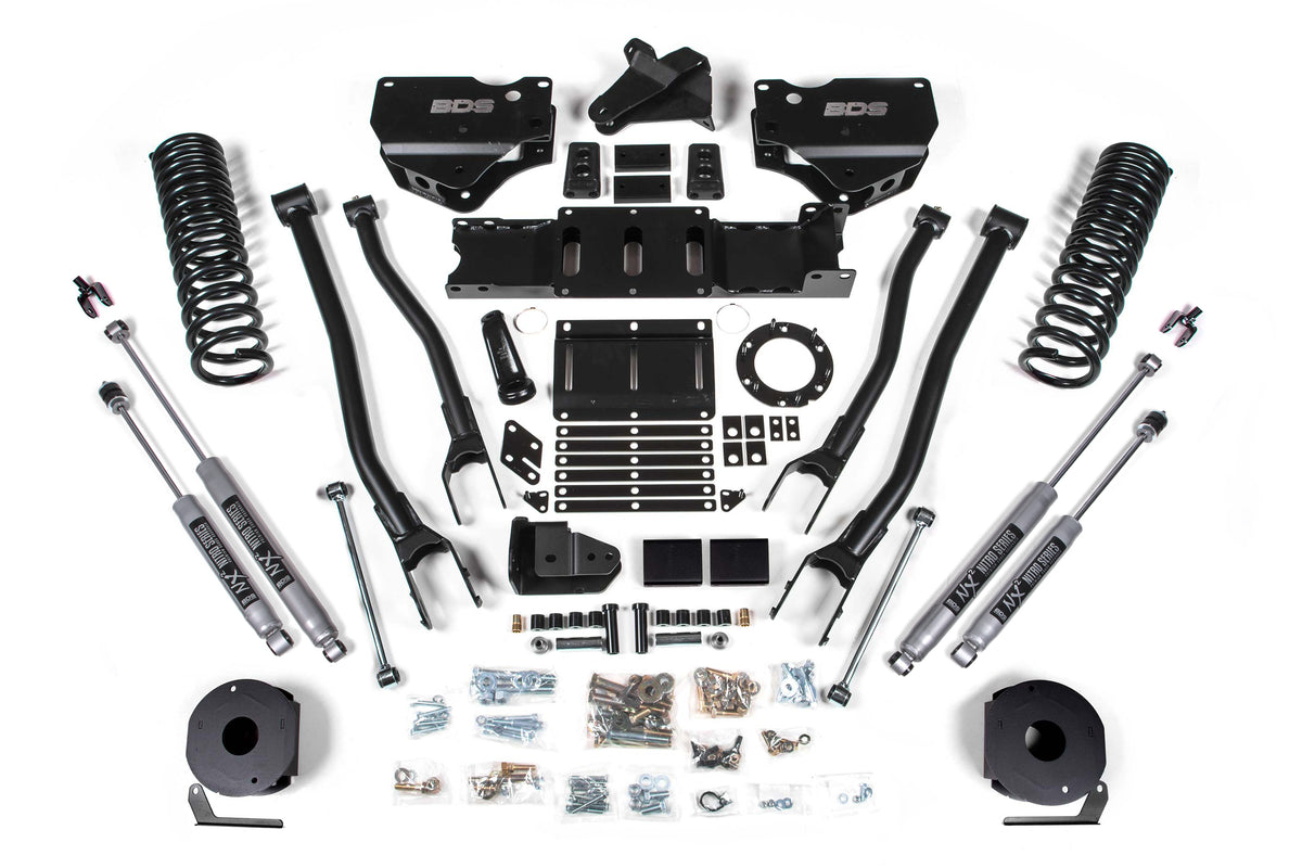 6 Inch Lift Kit w/ 4-Link | Ram 2500 w/ Rear Air Ride (19-24) 4WD | Diesel - NX2 Nitro Series