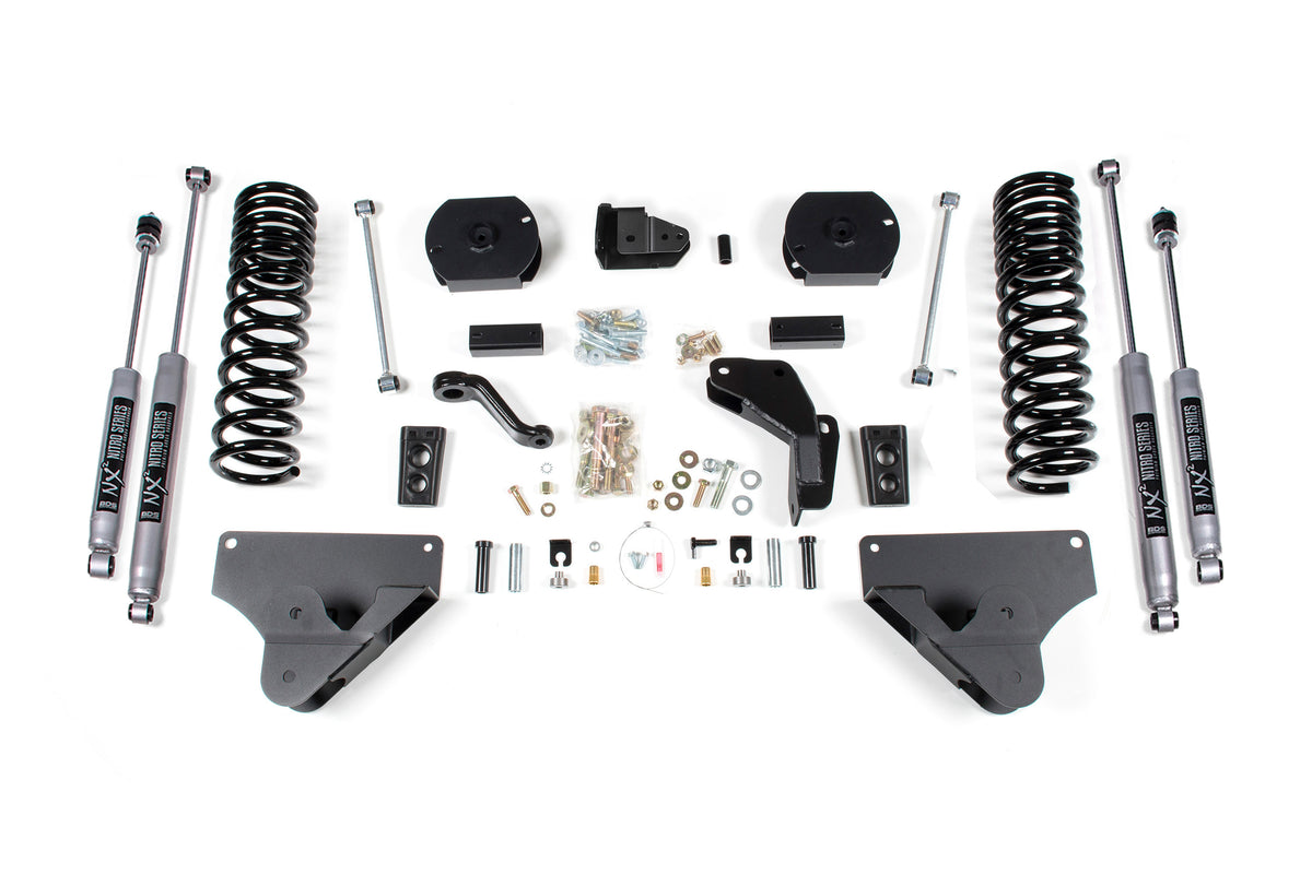 4 Inch Lift Kit | Ram 2500 (14-18) 4WD | Gas - Coil Spacers / NX2 Nitro Series