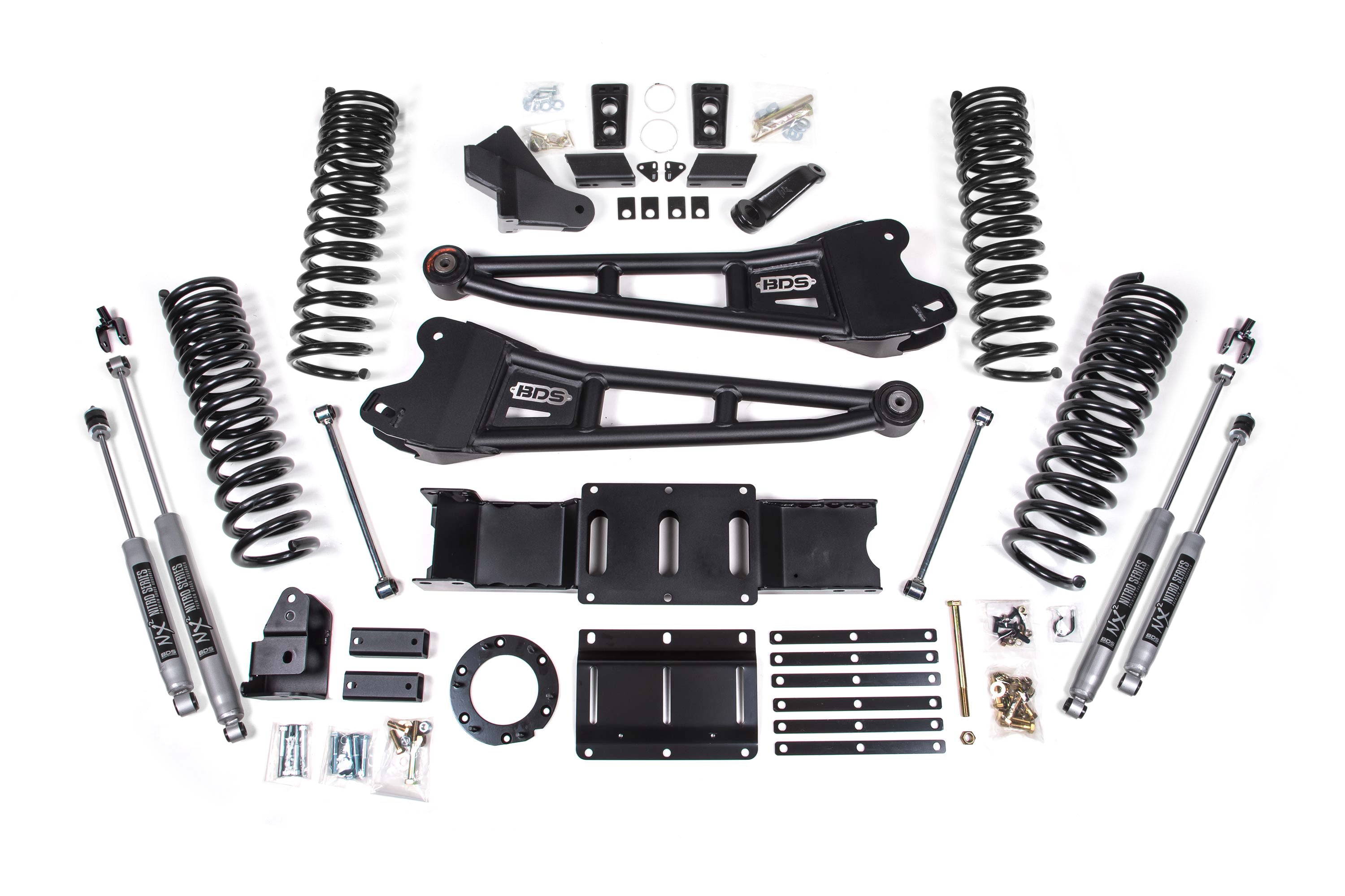 5.5 Inch Lift Kit w/ Radius Arm | Ram 2500 (19-26) 4WD | Gas - FOX 2.0 Performance Series