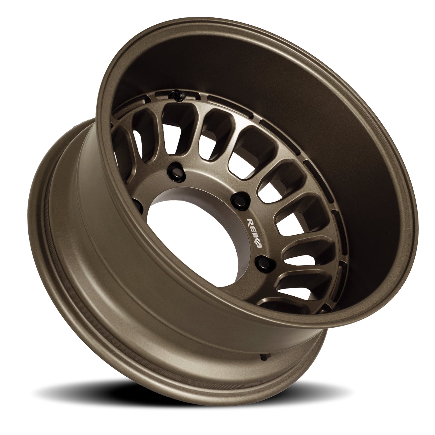 Reika R35V Rambler Super Single wheel in Bronze – lay-down view
