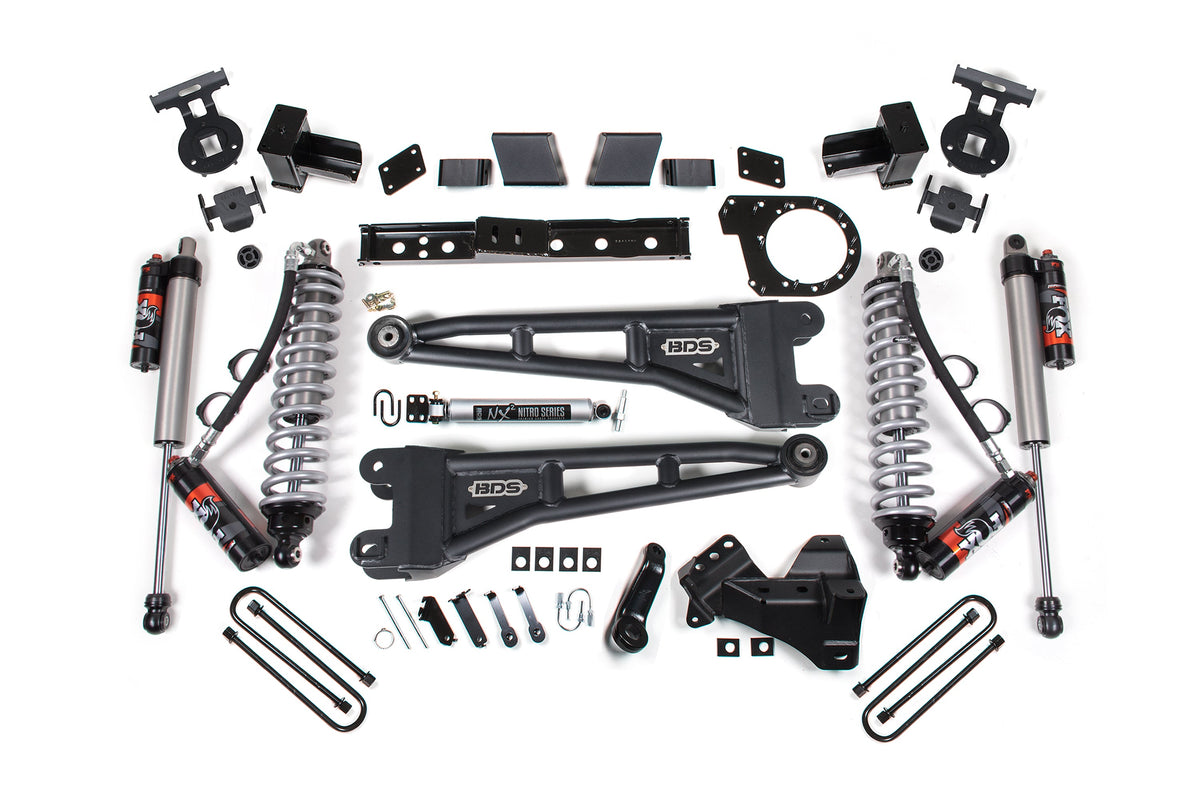 BDS 7 Inch Radius Arm Lift Kit FOX 2.5 Performance Elite F350 DRW (2023-2026)