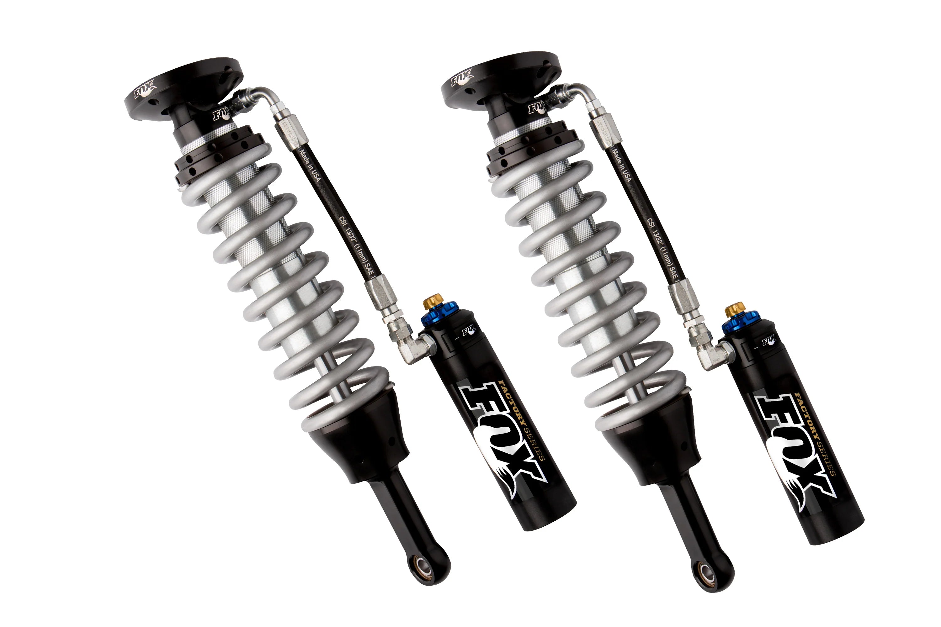 FOX Factory Series 2.5 Coil-Over Shock Absorber with DSC Reservoir Adjuster for 2009-2013 Ford F-150 4WD (0-2" Lift)
