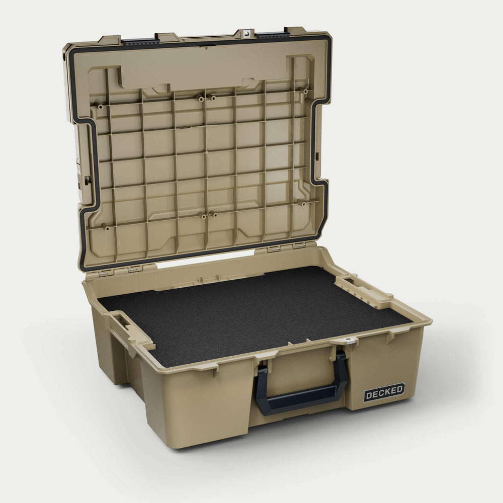 [A0020-HRAK-TAN] The Desert Tan Halfrack 32 open with Custom Foam inside (sold seperately).