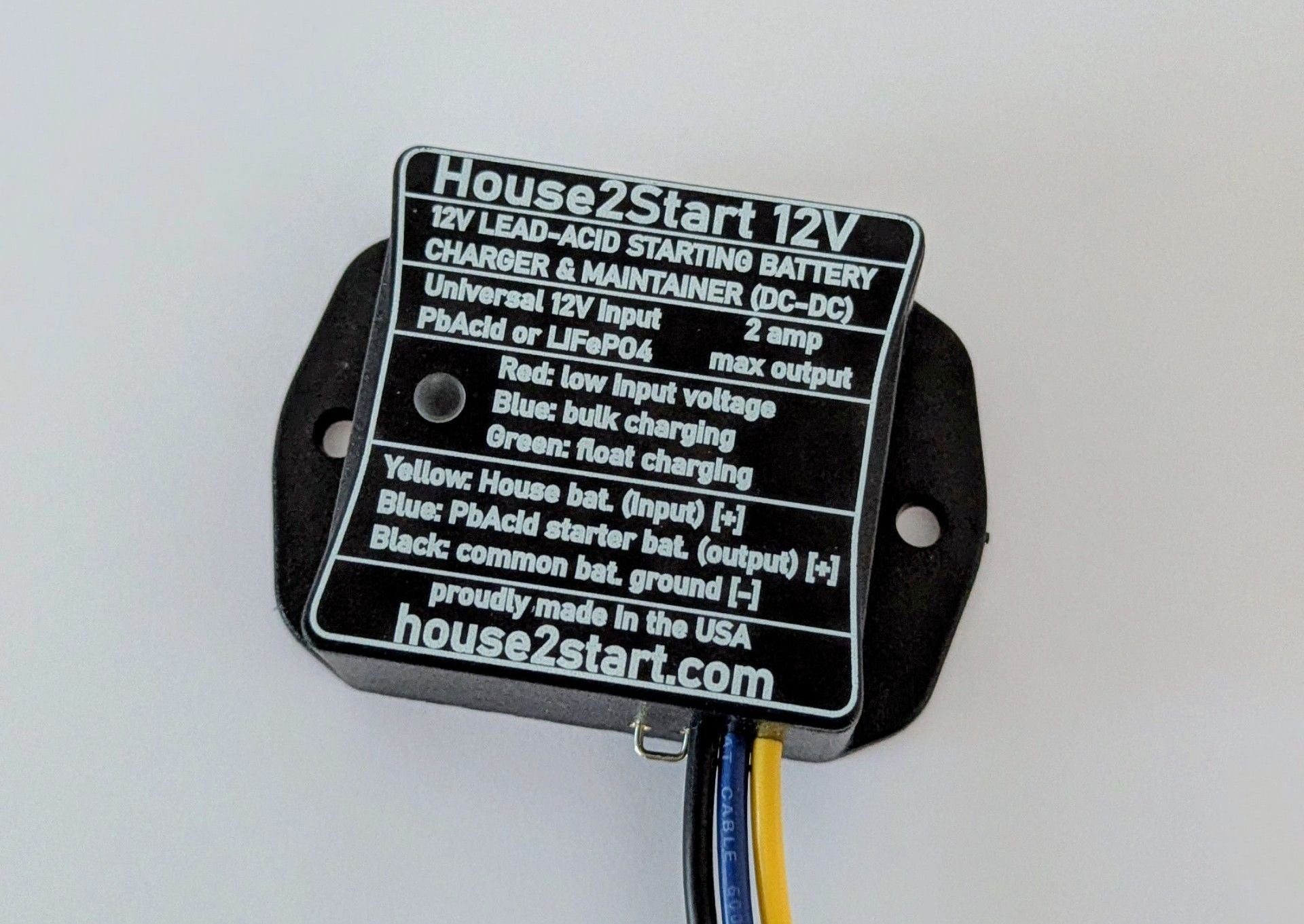 EKKO House2Start 12V Charger Assembled for Winnebago SPREKKO