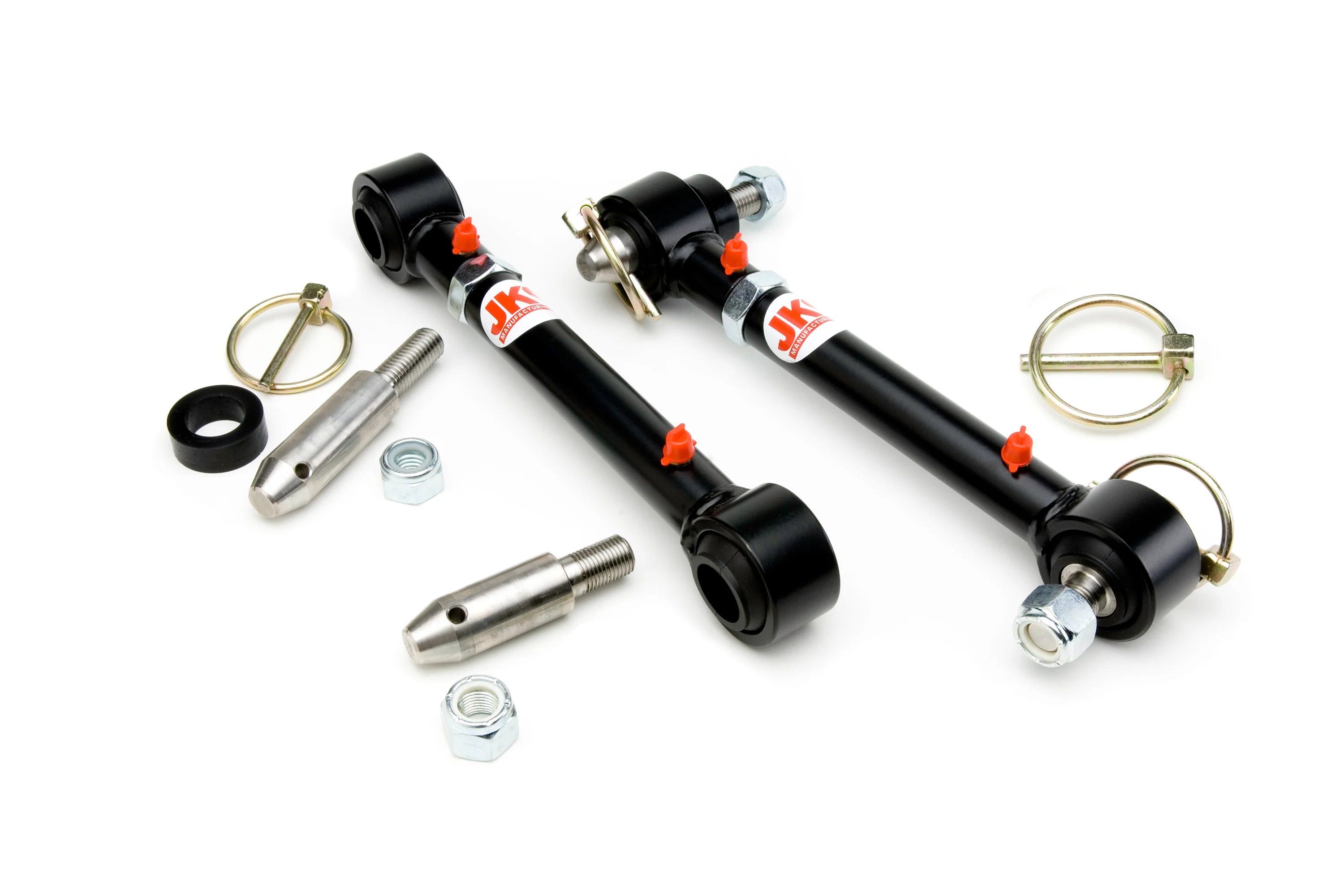 JKS Quicker Disconnect Sway Bar Links for 2007-2018 Jeep Wrangler JK (0-2" Lift)