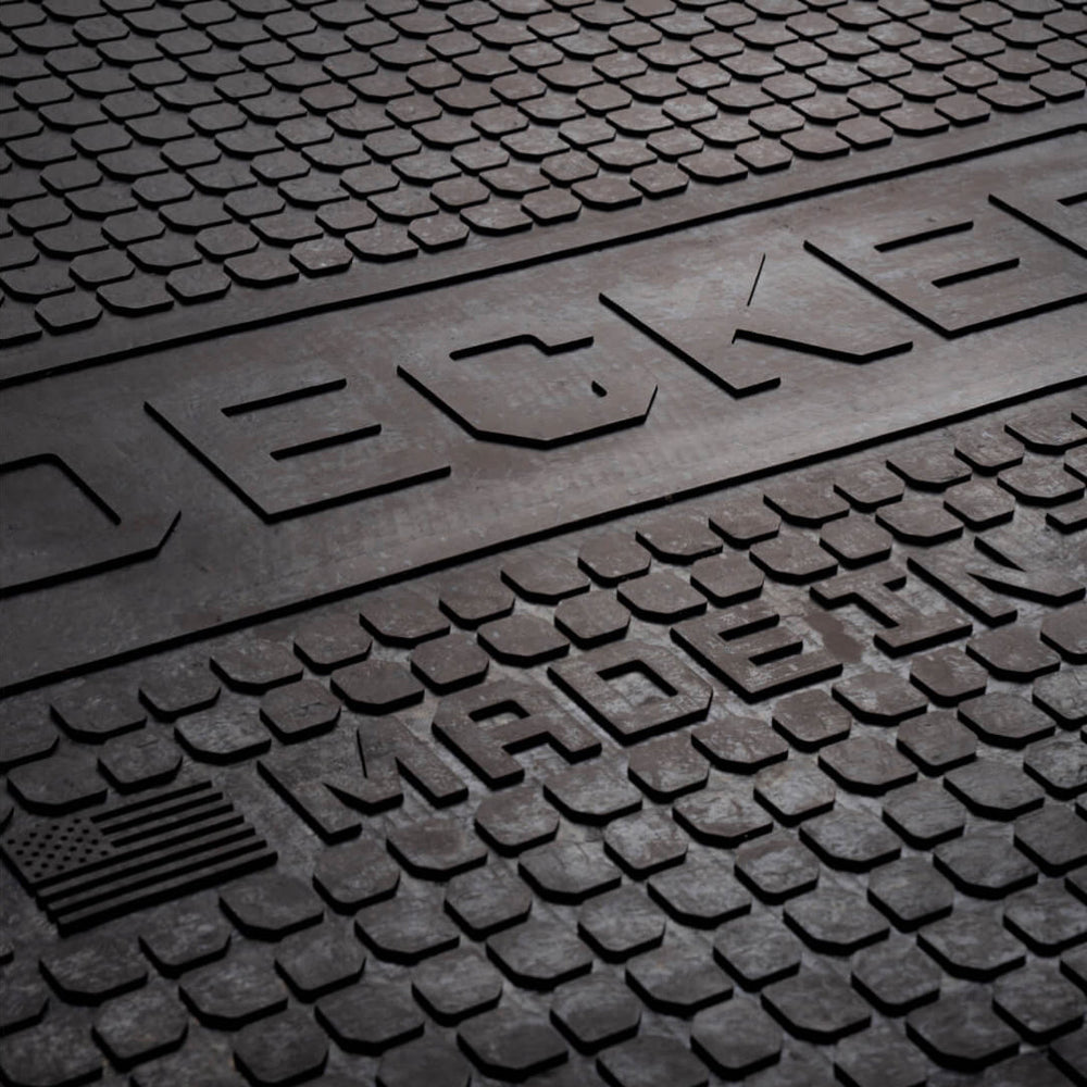 [A0077-BMYL-BLK, A0078-BMYS-BLK] A close up of the grid on the Battle Mat for Drawer System.