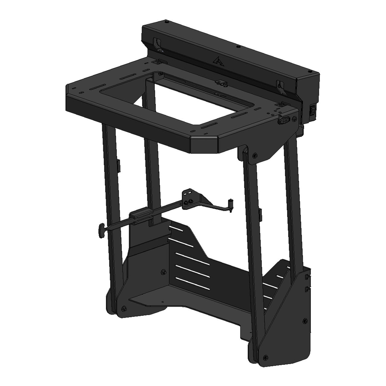 Aluminess PowerLift Bike Rack – Mercedes Sprinter 2019+ (Motorized Lift System)
