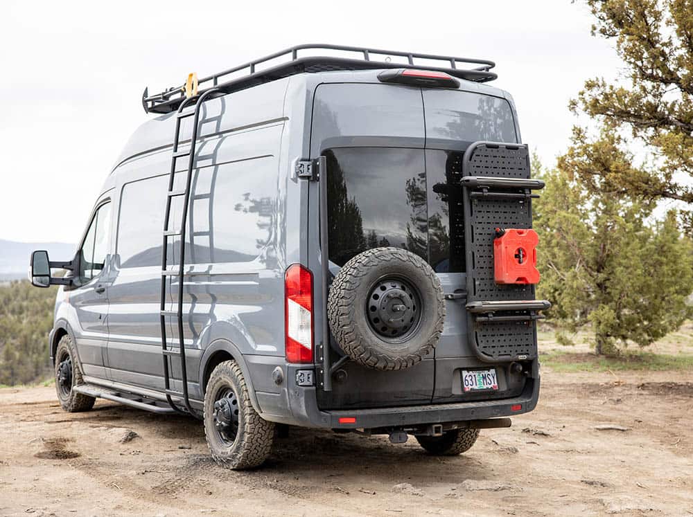 Transit Rear Tire Carrier – image 3