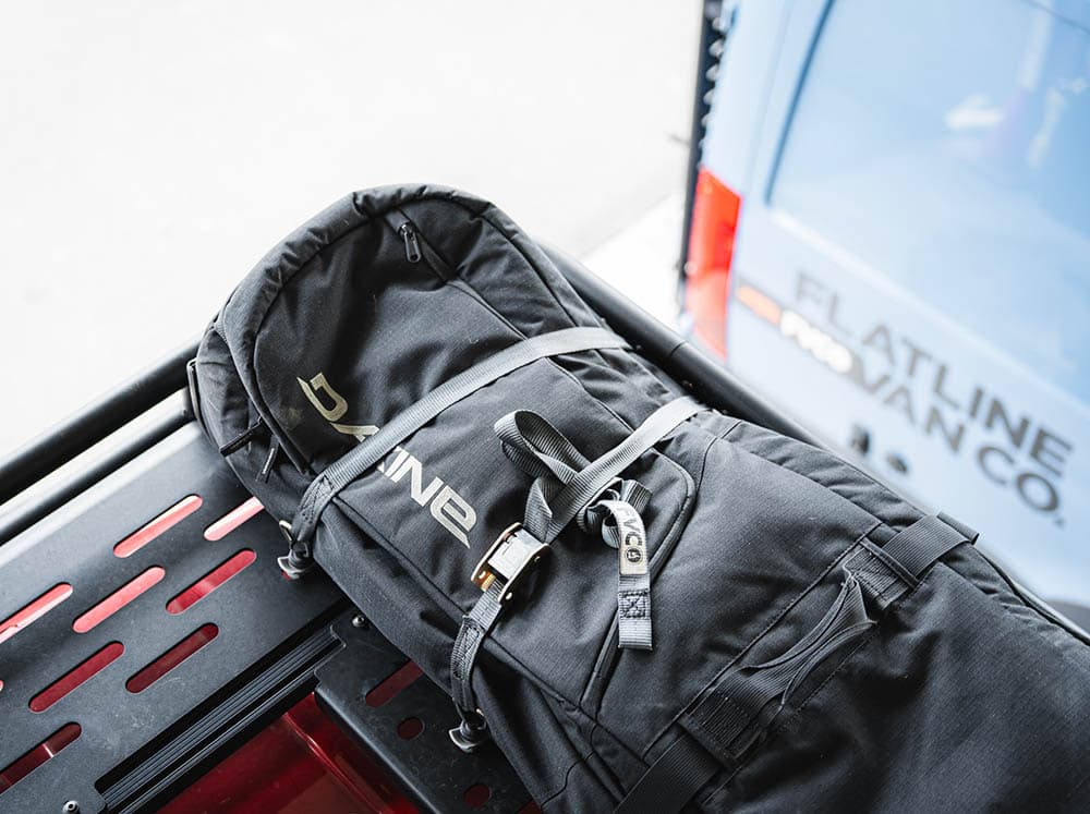 Adventure Van 1" Cam Straps with L-Track Anchors