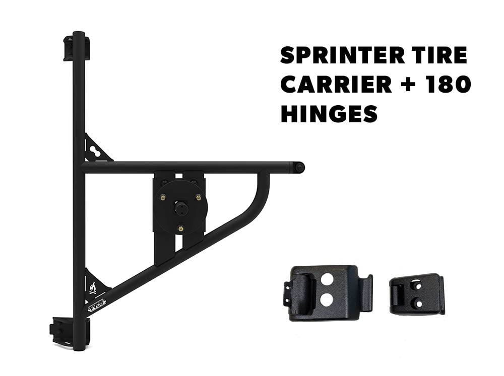 Sprinter Van Rear Tire Carrier