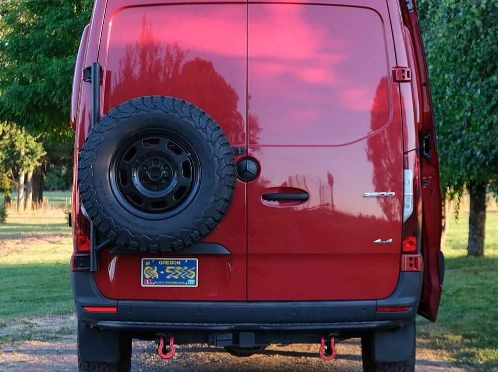Sprinter Van Rear Tire Carrier